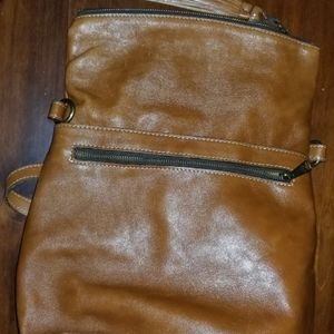 Patricia Nash Brown Leather Backpack